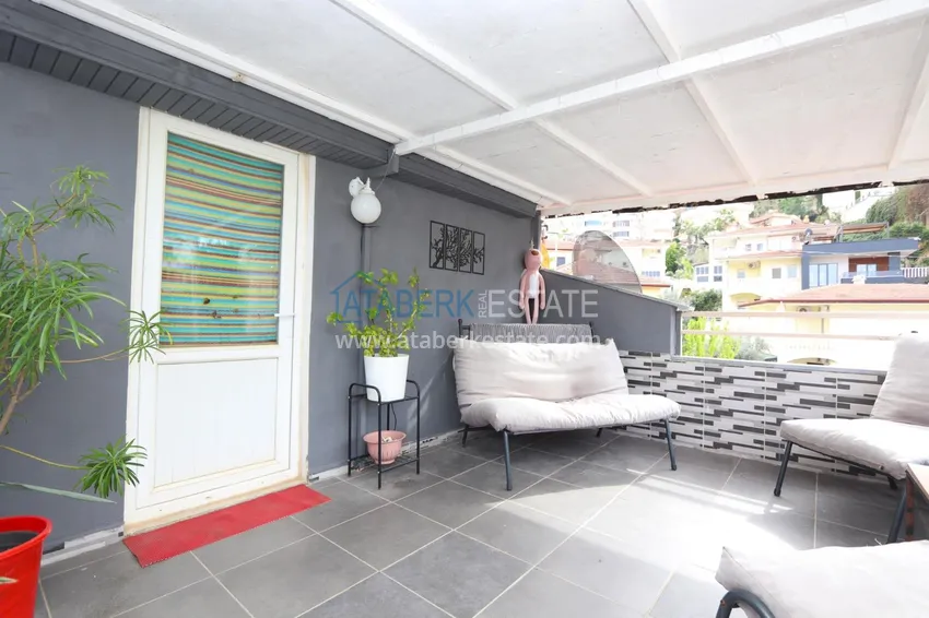 Purchase  Two-story 5+1 villa with private pool in Kargicak — suitable for obtaining citizenship 20 