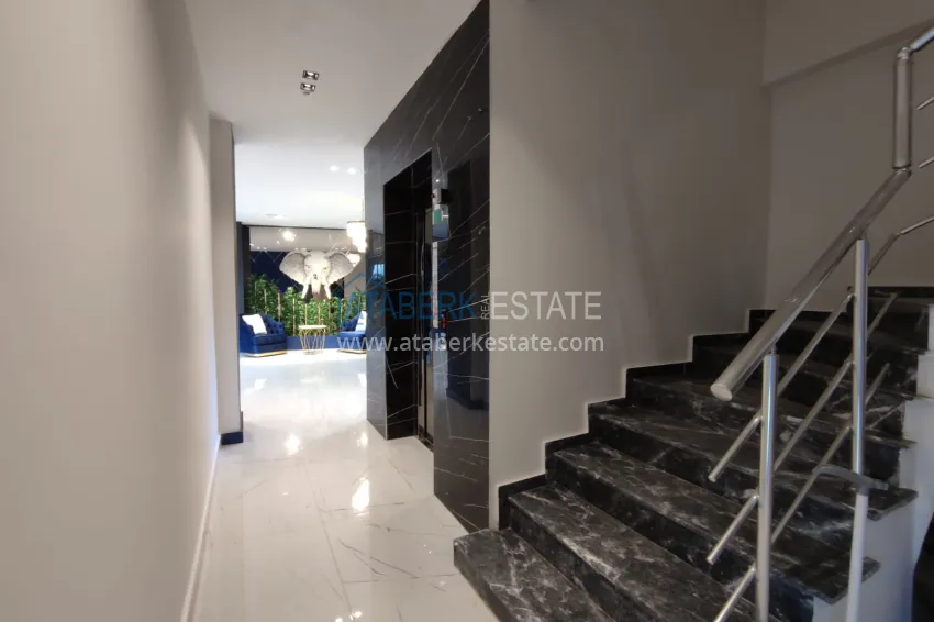 1+1 apartment for rent in Mahmutlar — 55 m², ready for occupancy No. 8 14