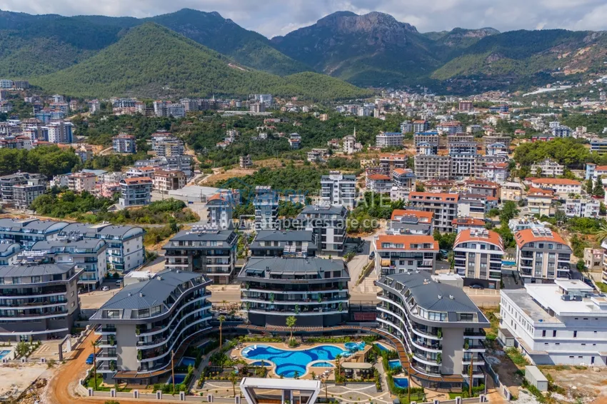 Apartment 1+1 In Alanya, Oba district - fine finish, modern complex  1 