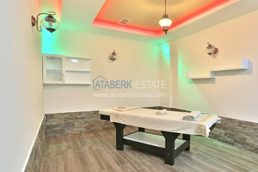 Furnished 2+1 apartment in Avsallar — in a residence with a private beach 23 