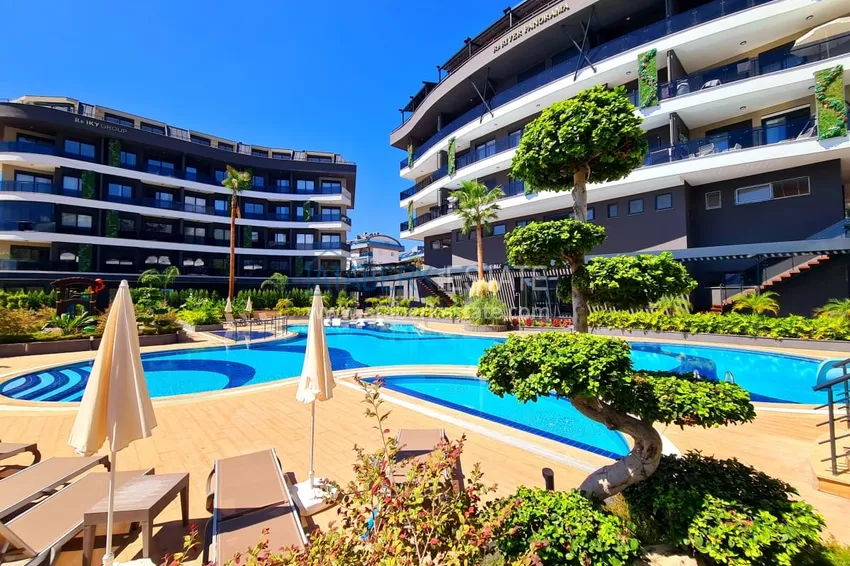Apartment 1+1 In Alanya, Oba district - fine finish, modern complex  5 