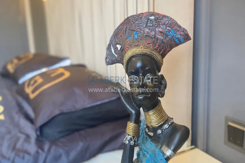 Purchase 1+1 apartment for rent in Mahmutlar — 55 m², ready for occupancy No. 8 6