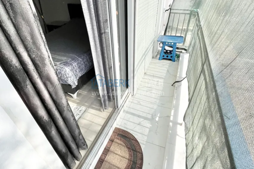 Purchase 2+1 apartment in Antalya, Kepez district — furniture, separate kitchen and private courtyard 9 