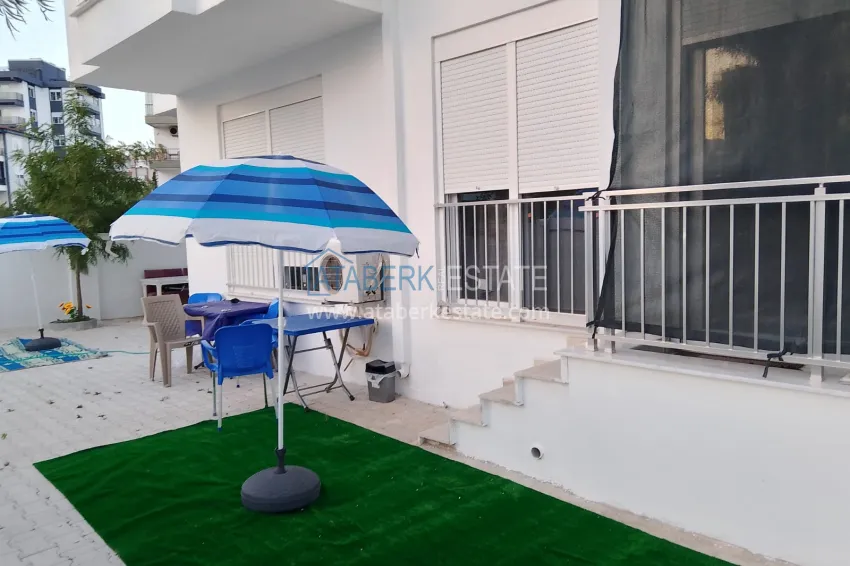2+1 apartment in Antalya, Kepez district — furniture, separate kitchen and private courtyard 5 
