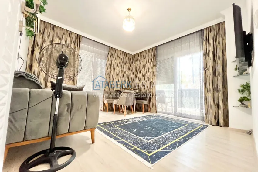 Purchase 2+1 apartment in Antalya, Kepez district — furniture, separate kitchen and private courtyard 3 