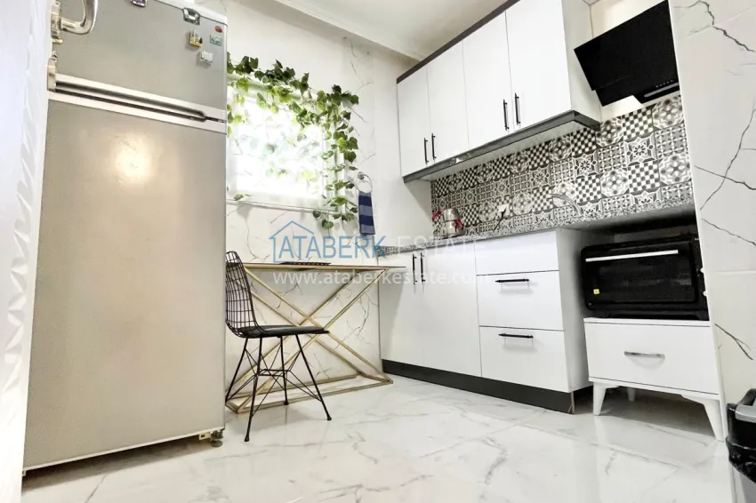 Purchase 2+1 apartment in Antalya, Kepez district — furniture, separate kitchen and private courtyard 5 