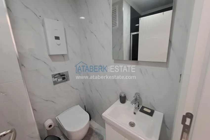 Purchase  1+1 apartment in Mahmutlar — turnkey, with sea view, second coastline  9 