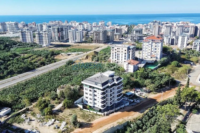 New 1+1 apartments with mountain views in Mahmutlar — primary real estate in Alanya 1 