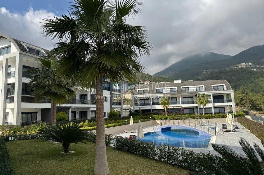 Three bedroom apartment in Alanya, Tepe district - furnished and with panoramic views 1 
