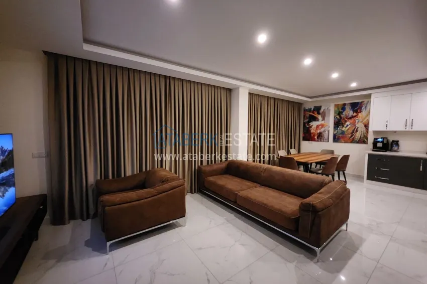 Purchase Three bedroom apartment in Alanya, Tepe district - furnished and with panoramic views 1 