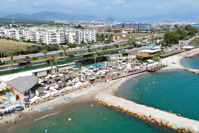 Long-term 3+1 apartment rental in a premium resort - Turkler, Alanya C1-19 36