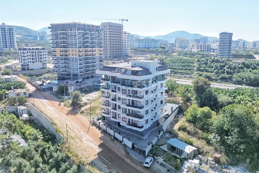 New 1+1 apartments with mountain views in Mahmutlar — primary real estate in Alanya 3 