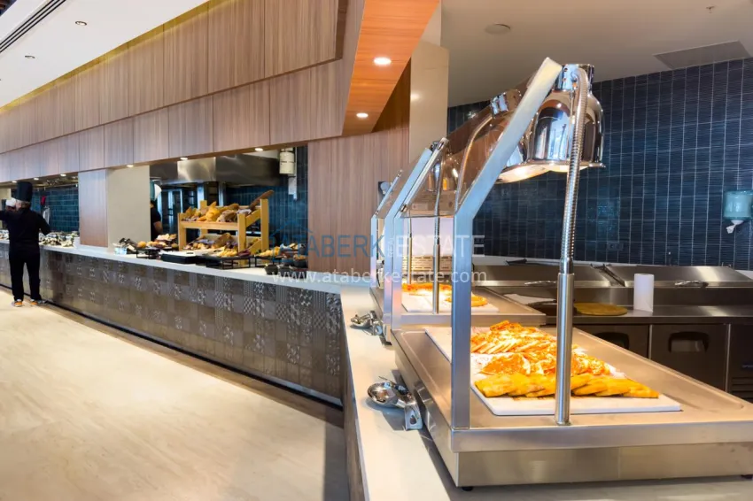 Holidays in resort complex 5 ★ — 1+1 furnished apartment in Turkler, Alanya I49 56 