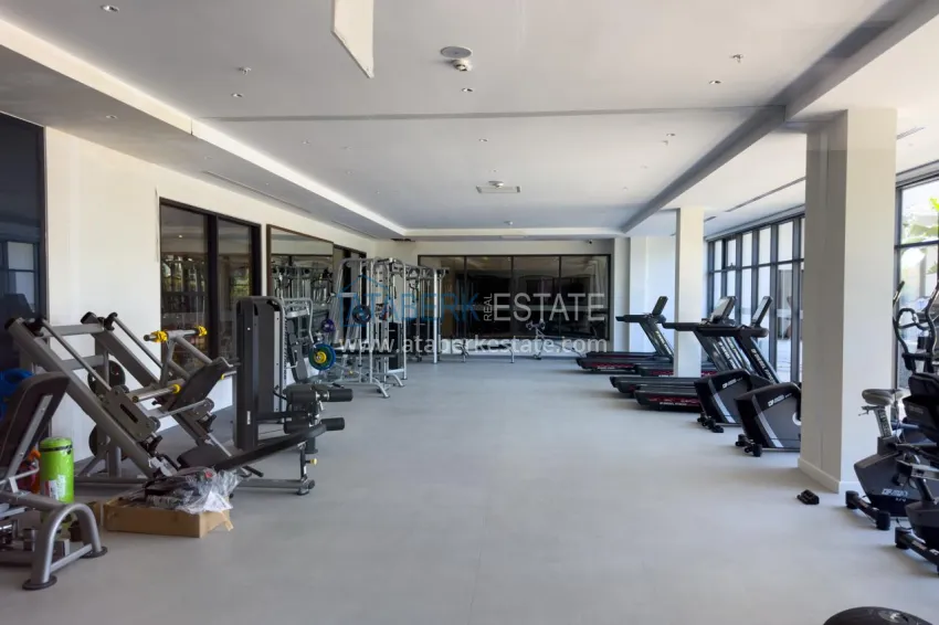 1+1 apartment for rent in the five-star Turkler resort, Alanya (no pets) E62 60