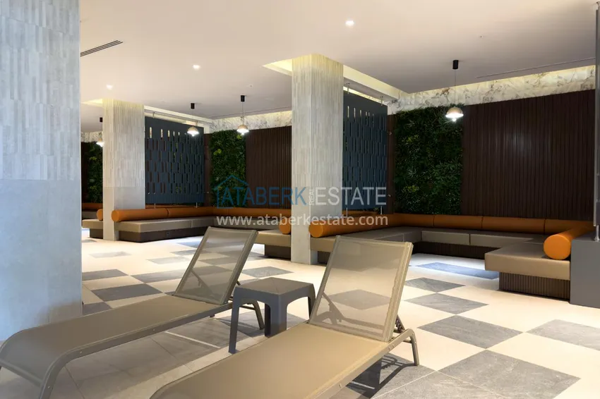 Apartment 1+1 in a complex at the final stage of construction, Turkler district — Alanya 68 