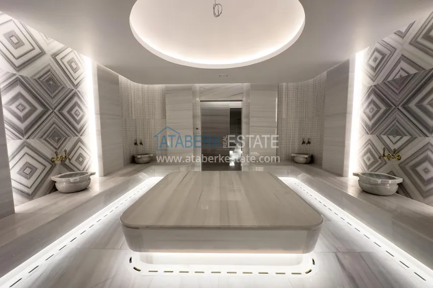 2+1 apartment from an investor in a complex hotel under construction, Turkler district — Alanya 69 