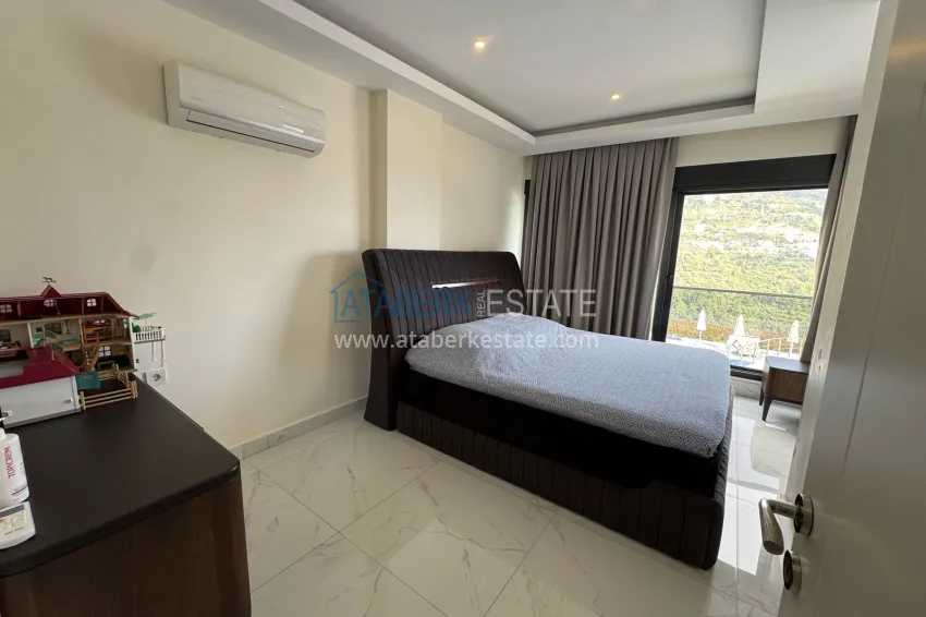 Purchase Three bedroom apartment in Alanya, Tepe district - furnished and with panoramic views 8 