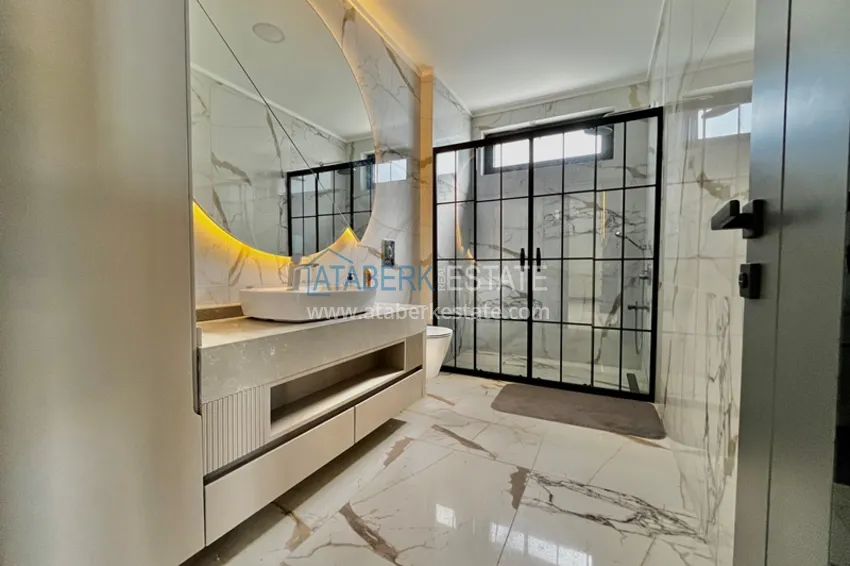 Purchase Elite triplex villa 4+2 in Alanya, Kargicak district — furnished and with private pool 12 