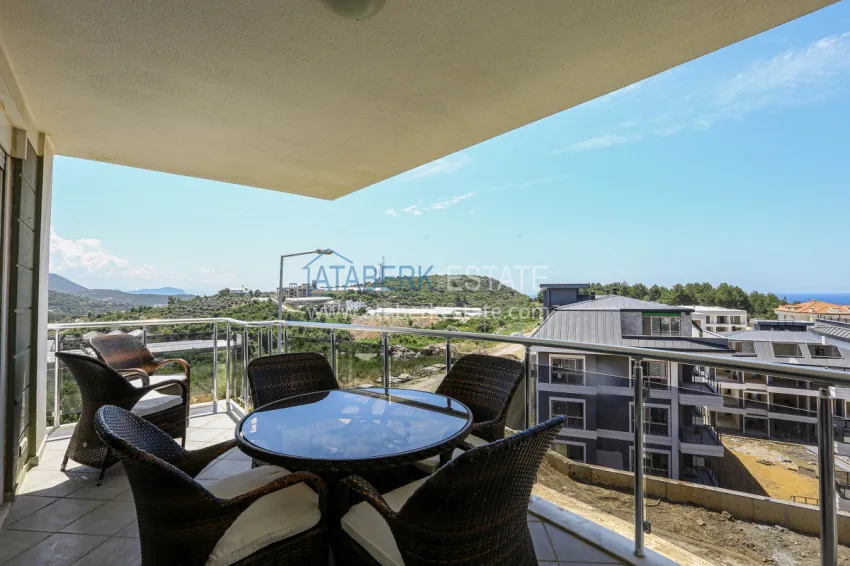 Purchase 3+1 penthouse duplex with panoramic views in Konakli, Alanya 11