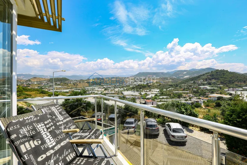 Purchase 3+1 penthouse duplex with panoramic views in Konakli, Alanya 18