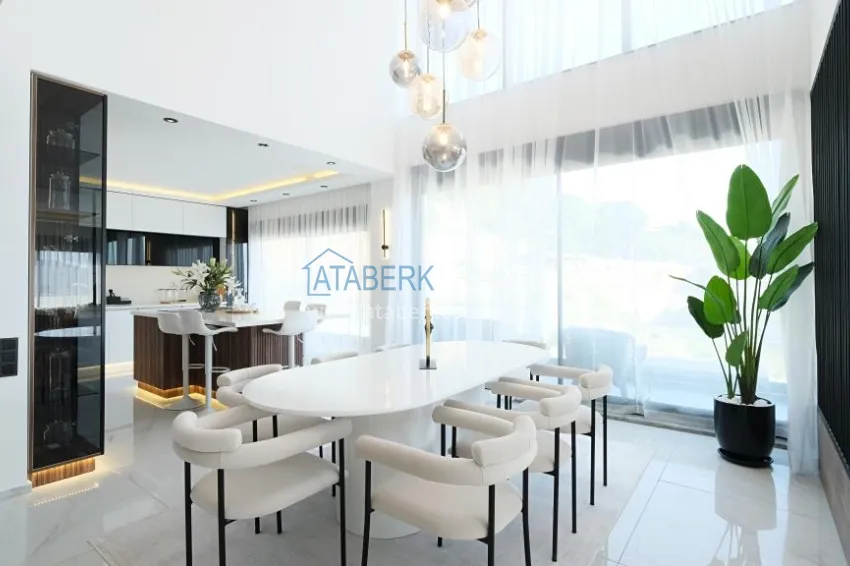 Purchase Luxury private villa with panoramic views in Alanya, Bektash district — for citizenship 13 