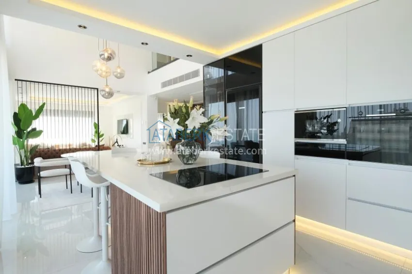 Purchase Luxury private villa with panoramic views in Alanya, Bektash district — for citizenship 17 