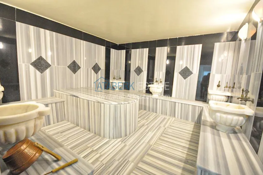 3+1 penthouse duplex with panoramic views in Konakli, Alanya 22