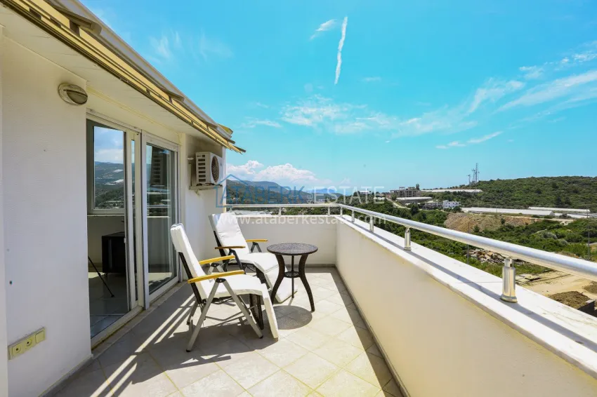 Purchase 3+1 penthouse duplex with panoramic views in Konakli, Alanya 26
