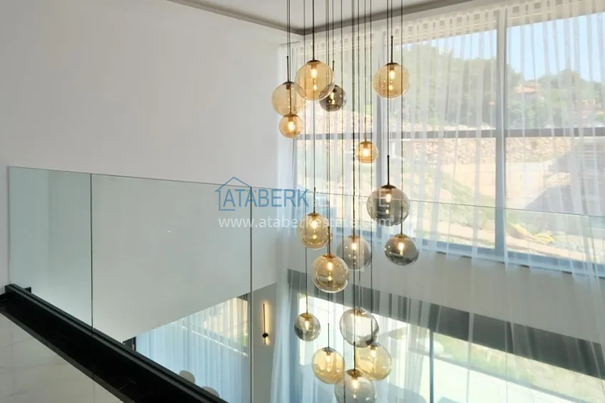Purchase Luxury private villa with panoramic views in Alanya, Bektash district — for citizenship 24 