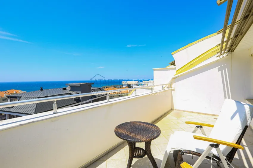 Purchase 3+1 penthouse duplex with panoramic views in Konakli, Alanya 29