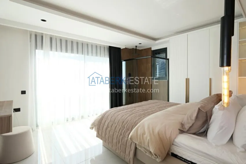Purchase Luxury private villa with panoramic views in Alanya, Bektash district — for citizenship 26 
