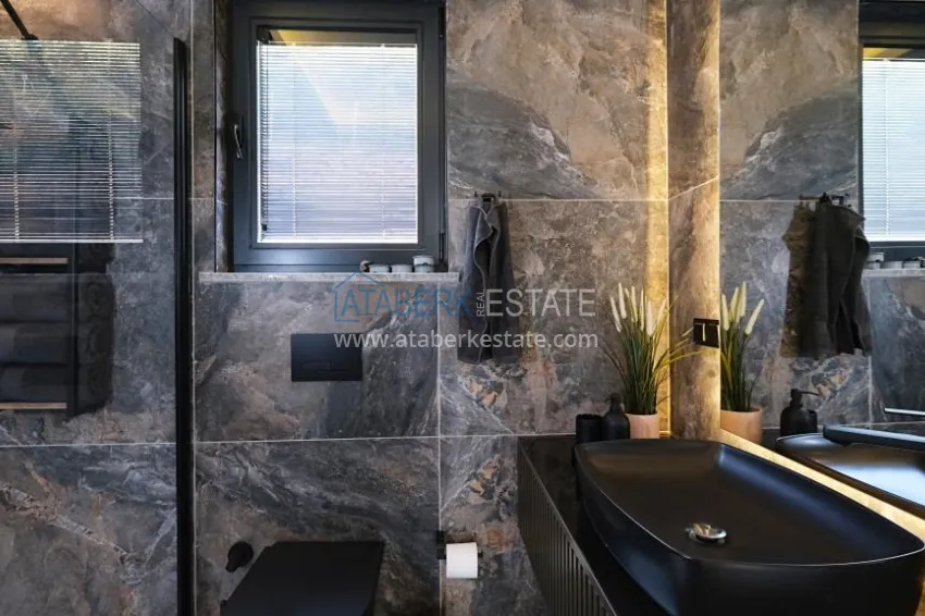 Purchase Luxury private villa with panoramic views in Alanya, Bektash district — for citizenship 29 