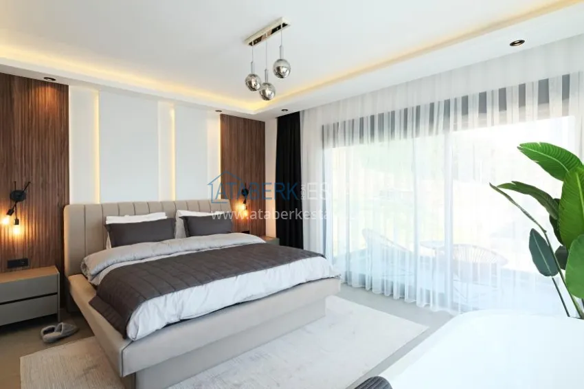 Purchase Luxury private villa with panoramic views in Alanya, Bektash district — for citizenship 30 