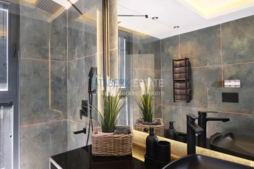 Purchase Luxury private villa with panoramic views in Alanya, Bektash district — for citizenship 36 