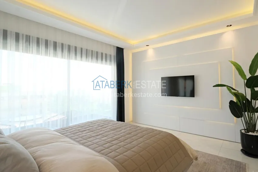 Purchase Luxury private villa with panoramic views in Alanya, Bektash district — for citizenship 39 