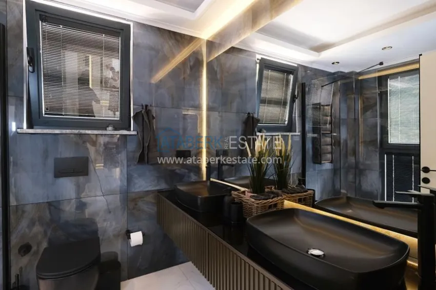 Purchase Luxury private villa with panoramic views in Alanya, Bektash district — for citizenship 42 