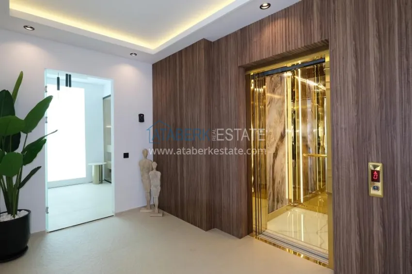 Purchase Luxury private villa with panoramic views in Alanya, Bektash district — for citizenship 45 