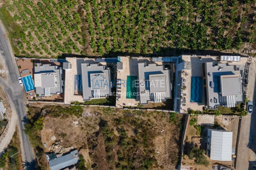 Elite triplex villa 4+2 in Alanya, Kargicak district — furnished and with private pool 5 