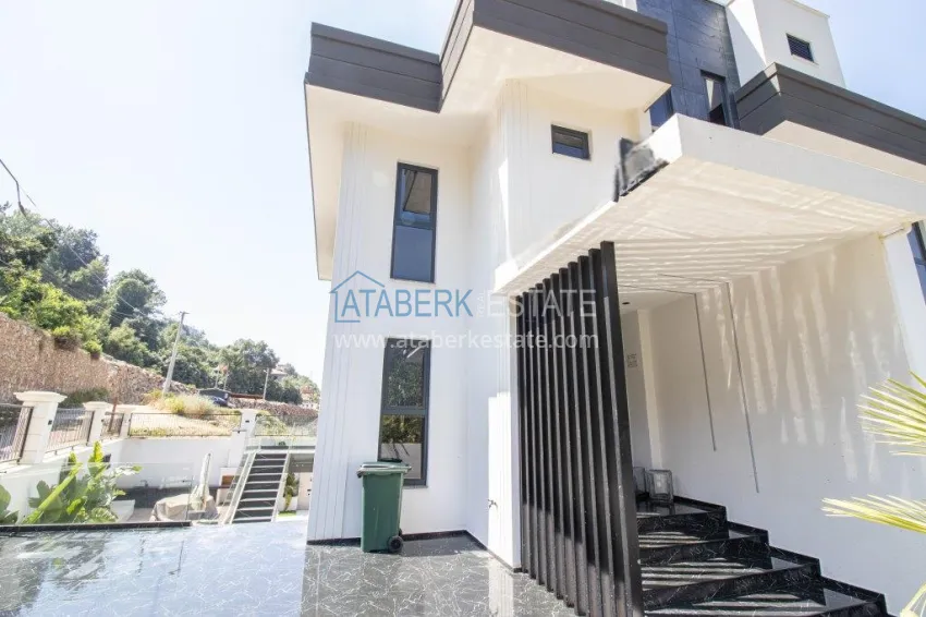 Luxury private villa with panoramic views in Alanya, Bektash district — for citizenship 5 