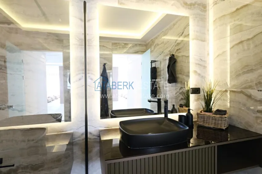 Purchase Luxury private villa with panoramic views in Alanya, Bektash district — for citizenship 50 