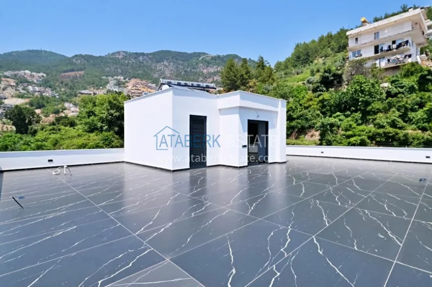 Purchase Luxury private villa with panoramic views in Alanya, Bektash district — for citizenship 51 