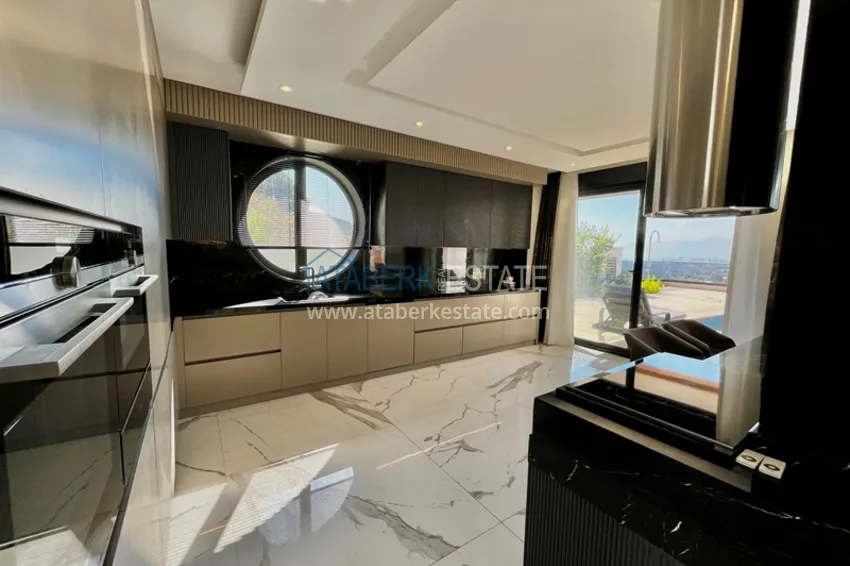 Purchase Elite triplex villa 4+2 in Alanya, Kargicak district — furnished and with private pool 9 