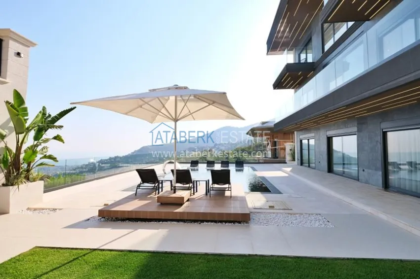 Luxury private villa with panoramic views in Alanya, Bektash district — for citizenship 7 