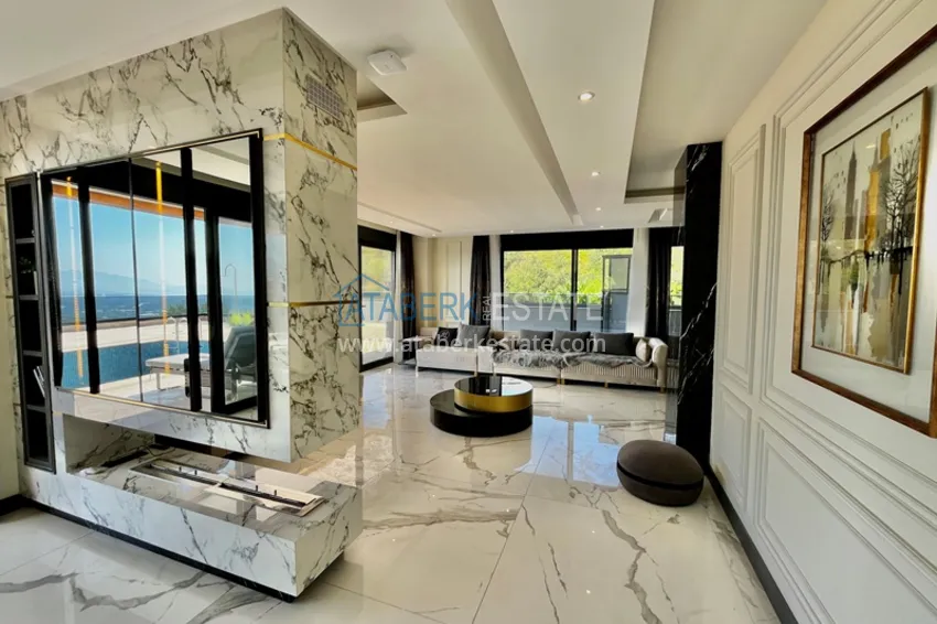 Purchase Elite triplex villa 4+2 in Alanya, Kargicak district — furnished and with private pool 10 