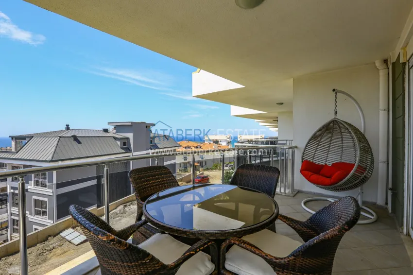 Purchase 3+1 penthouse duplex with panoramic views in Konakli, Alanya 10