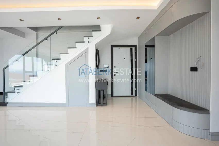 Purchase  A futuristic premium residential complex on the beachfront in Alanya, Kargicak district 57 