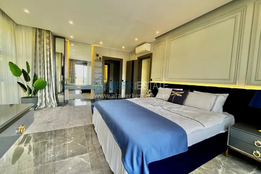 Purchase Elite triplex villa 4+2 in Alanya, Kargicak district — furnished and with private pool 18 