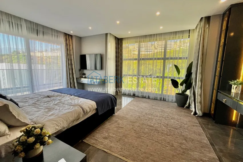 Purchase Elite triplex villa 4+2 in Alanya, Kargicak district — furnished and with private pool 19 