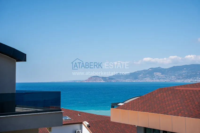 Purchase  A futuristic premium residential complex on the beachfront in Alanya, Kargicak district 47 