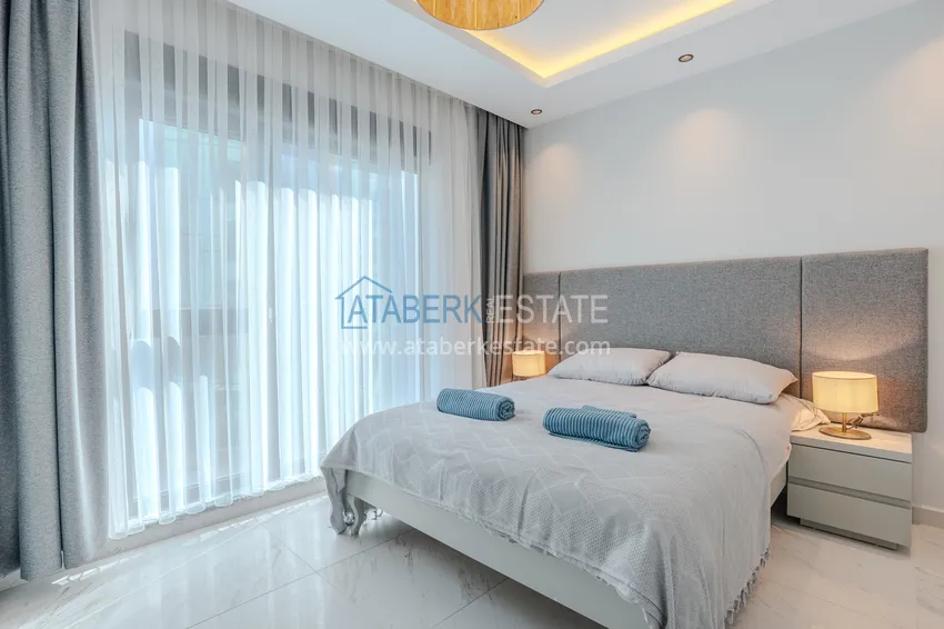 Purchase  A futuristic premium residential complex on the beachfront in Alanya, Kargicak district 20 